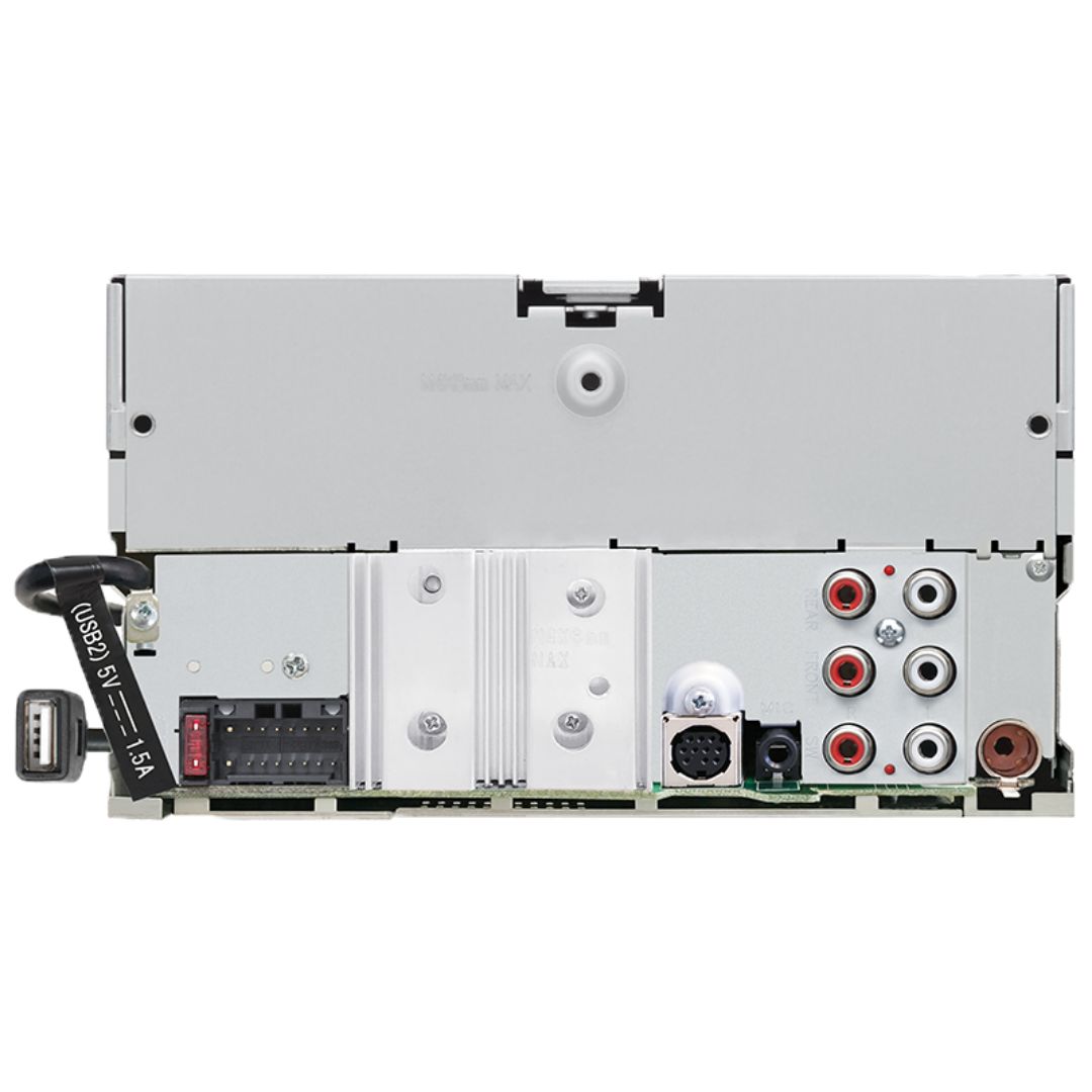 Kenwood DPX794BH, eXcelon Double Din CD Receiver w/ HD Radio, Bluetooth, Front/Rear USB, SiriusXM Ready - Alexa Built-in