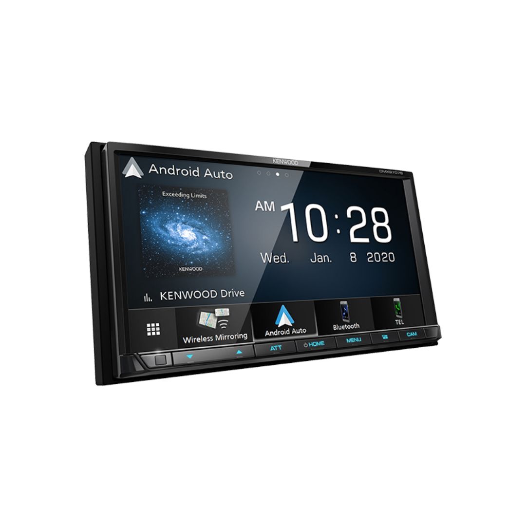 Kenwood DMX9707S, 6.95" Digital Multimedia Receiver w/ Wireless CarPlay and Android Auto (Does not play CDs)