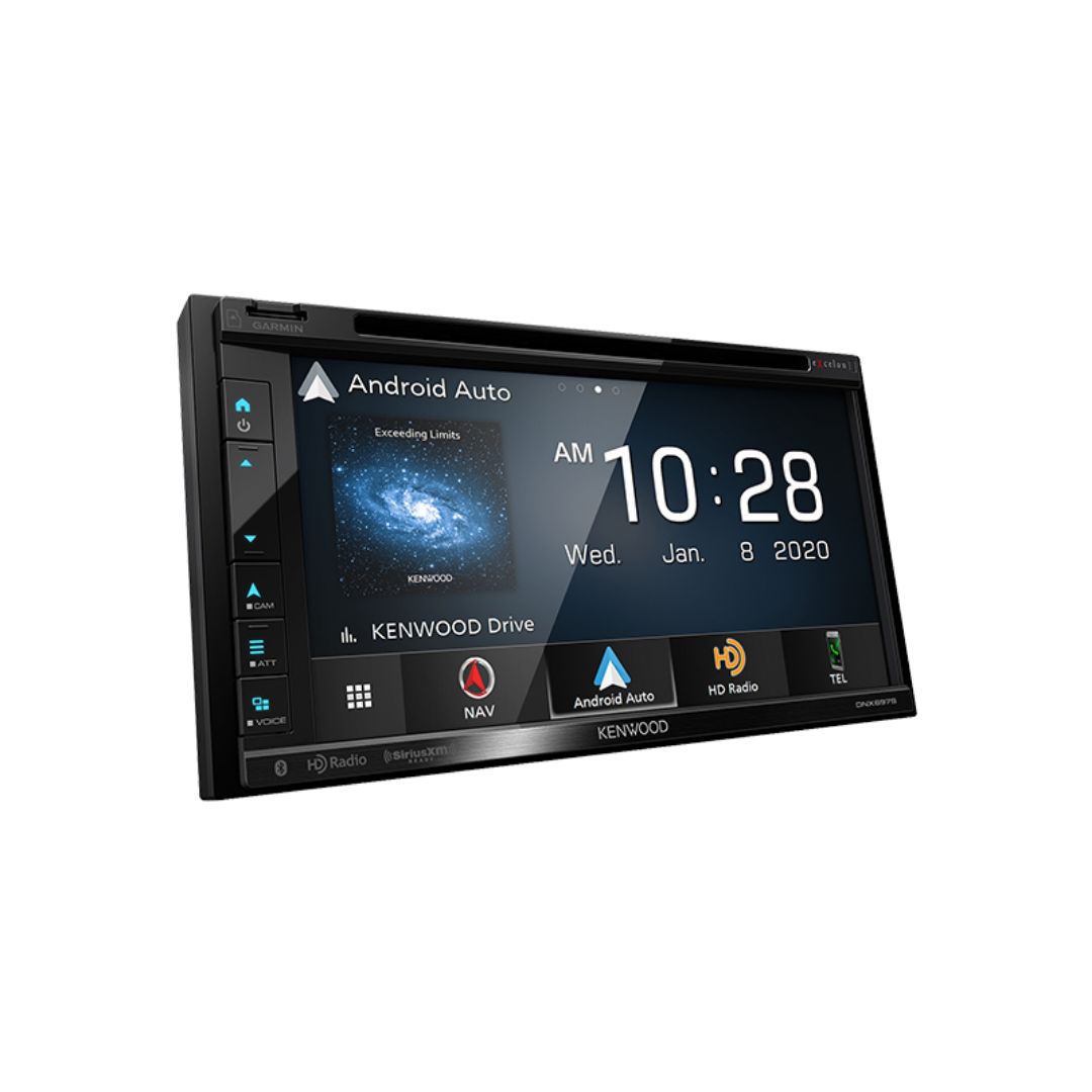 Kenwood DNX697S, eXcelon 6.8" Navigation/DVD Receiver w/ CarPlay and Android Auto