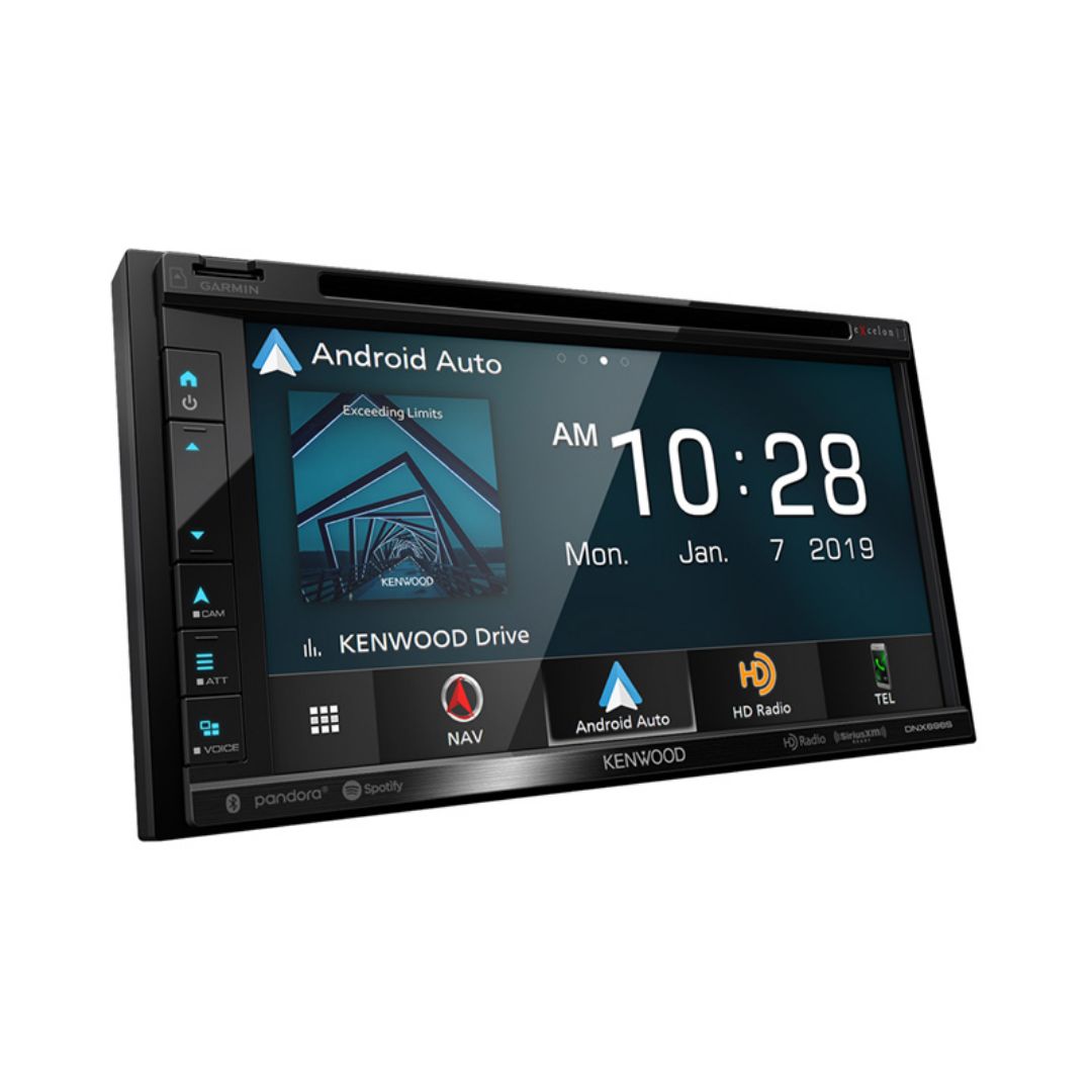 Kenwood DNX696S, eXcelon 6.8" Navigation/DVD Receiver w/ CarPlay and Android Auto