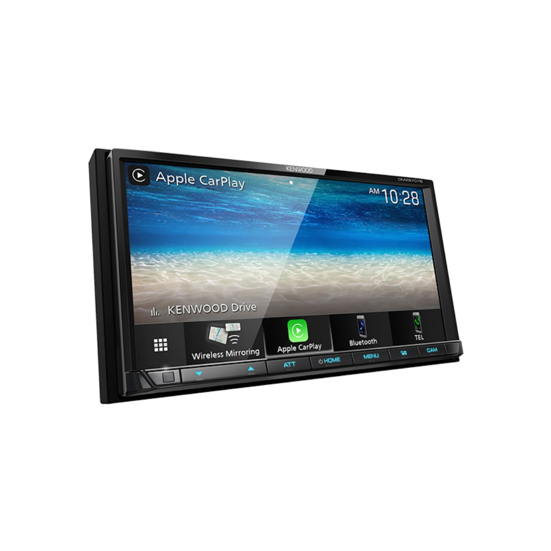 Kenwood DMX9707S, 6.95" Digital Multimedia Receiver w/ Wireless CarPlay and Android Auto (Does not play CDs)