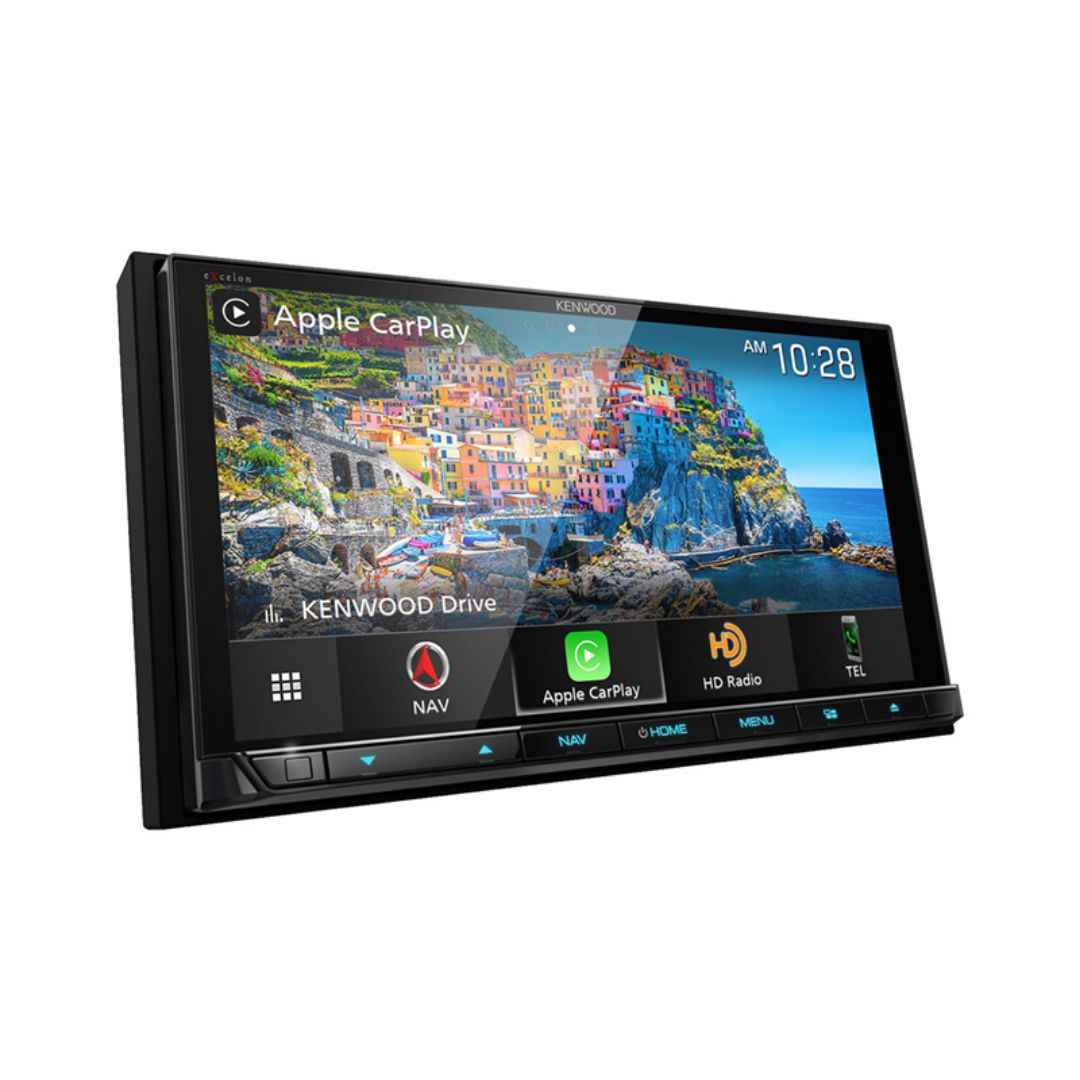 Kenwood DNX996XR, eXcelon Reference 6.8" Navigation/DVD Receiver w/ CarPlay and Android Auto