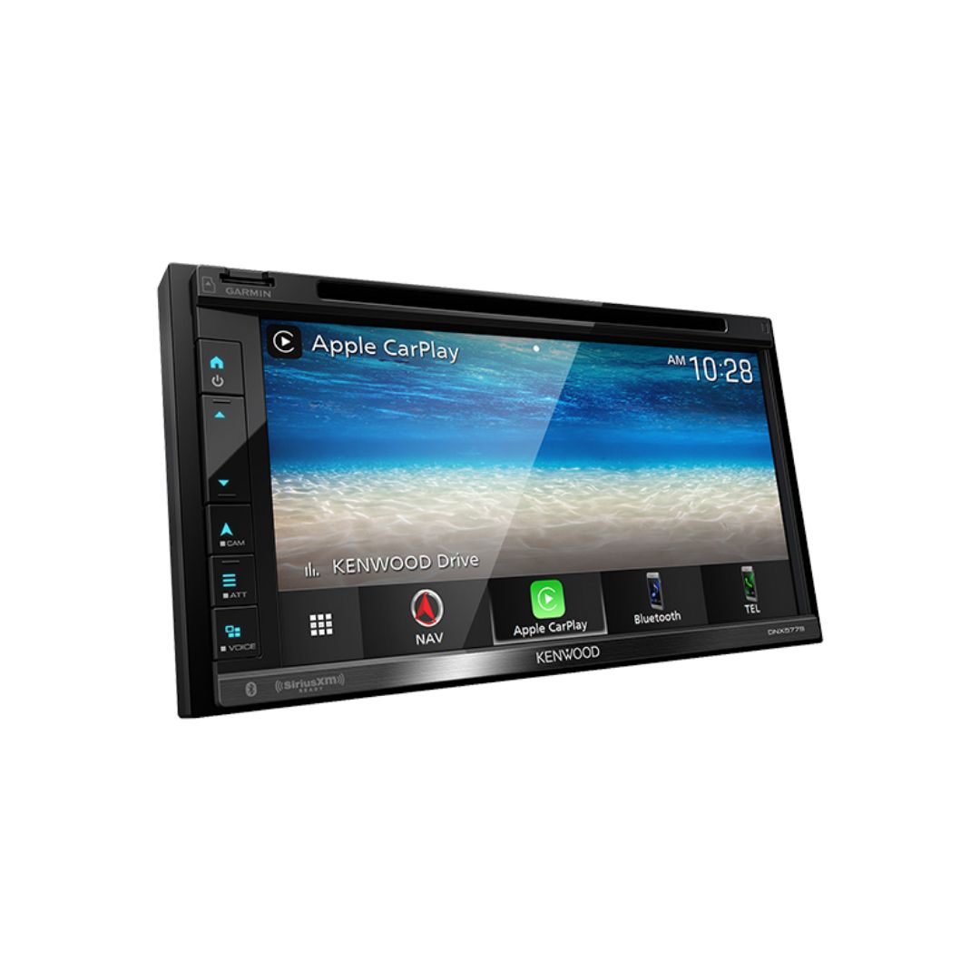 Kenwood DNX577S, 6.8" DVD/ Navigation Receiver w/ Apple CarPlay and Android Auto