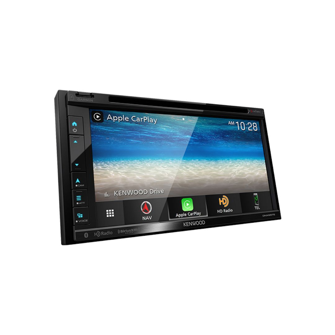 Kenwood DNX697S, eXcelon 6.8" Navigation/DVD Receiver w/ CarPlay and Android Auto
