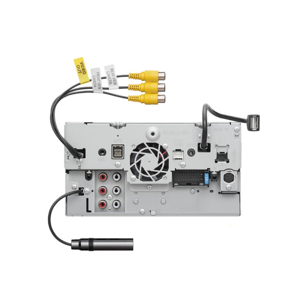 Kenwood DNR476S, 6.8" Digital Multimedia/ Navigation Receiver w/ Apple CarPlay and Android Audio (Does not play CDs)