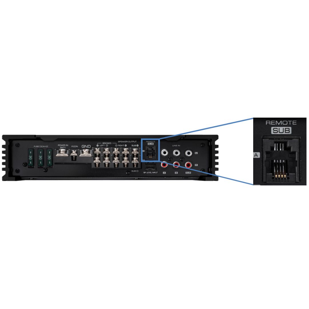 Kenwood KCA-RC01A,  Remote Bass Knob for X502-1, X802-5