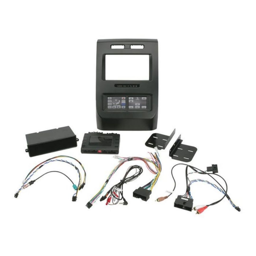 Scosche ITCFD04B, Integrated Touch 2015-Up Ford F150 Dash Kit