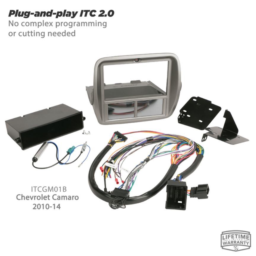 Scosche ITCGM01AB, Integrated Touch 2010-2014 Chevrolet Camaro Dash Kit