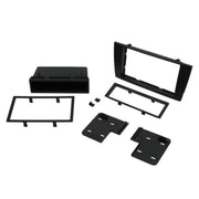 Scosche JR8200B, 2002-2008 Jaguar X-Type ISO Double DIN w/ Pocket Kit; Black
