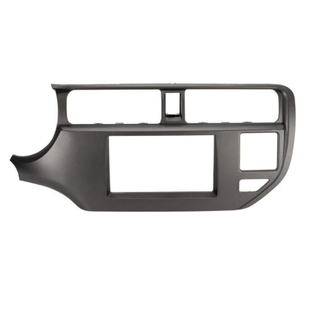 Scosche KA2413GMB, 2012-Up Kia Rio ISO Double DIN & DIN+Pocket Kit, Gun Metal