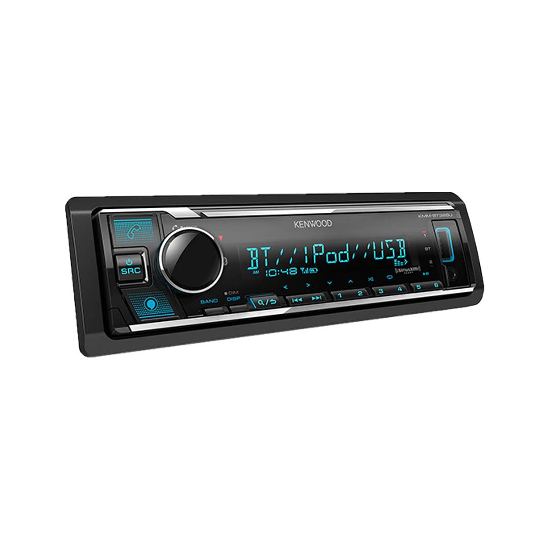 Kenwood KMM-BT328U, Digital Media Receiver w/ Bluetooth, Front USB, SiriusXM Ready - Alexa Built-in (Does not play CDs)