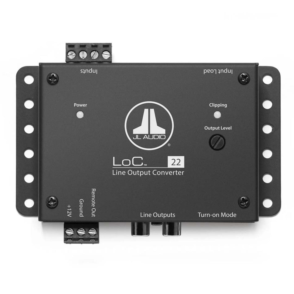 JL Audio LOC-22, 2 Channel Speaker Level to Line Out Converter with Turn On