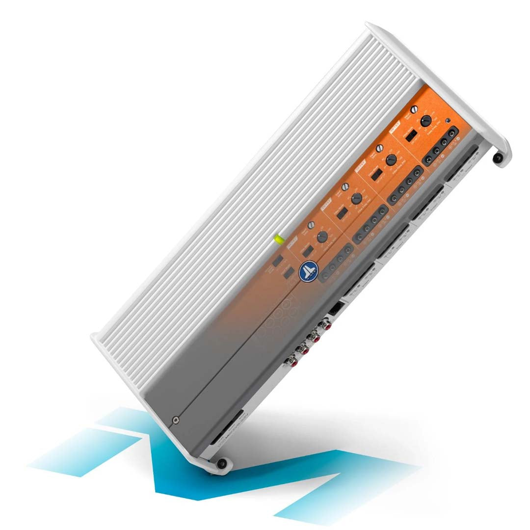 JL Audio M800/8-24V, 8 Ch. Class D Full-Range Marine Amplifier, 800 W, For 24V Systems