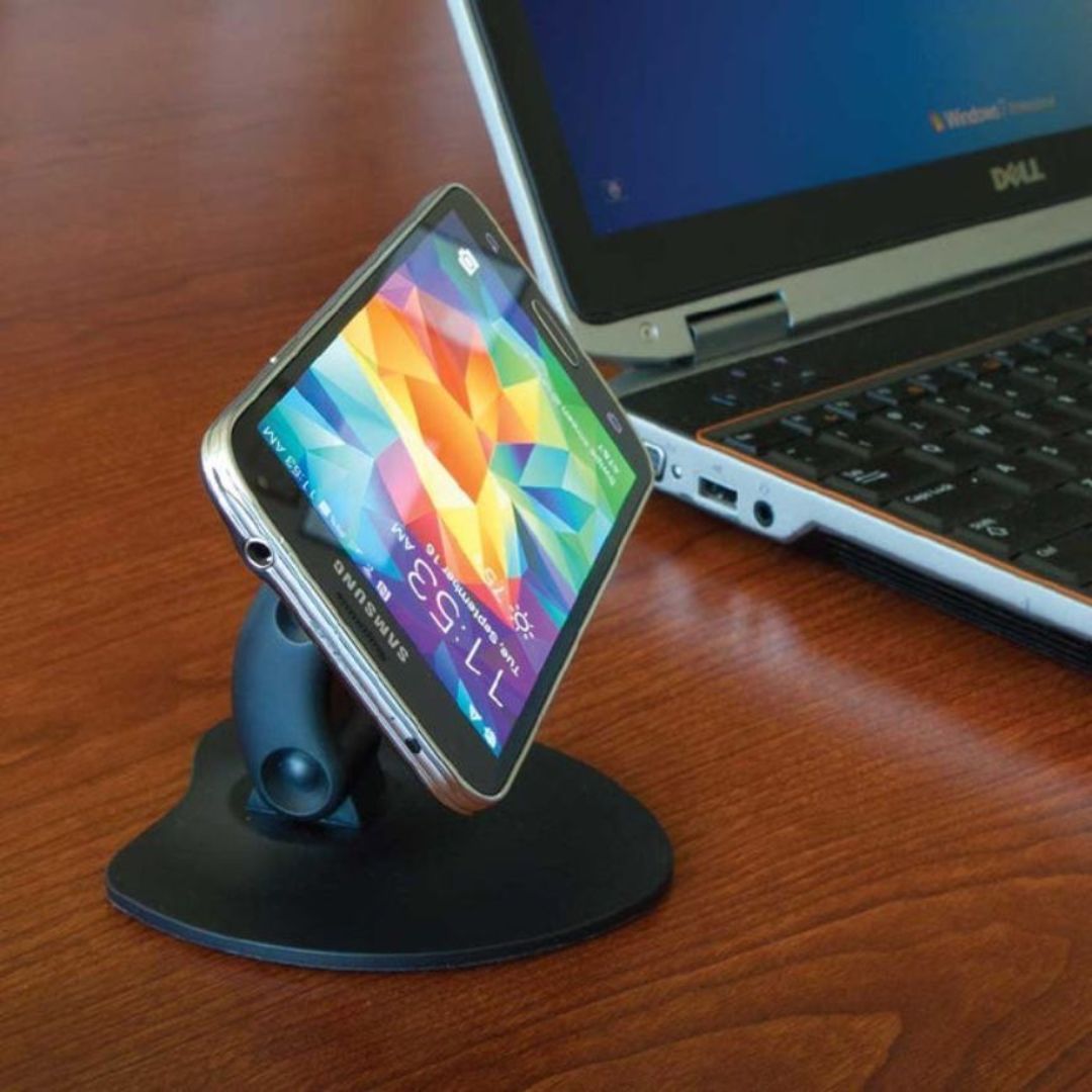 Scosche MAGMS2, MagicMount Magnetic Mount w/ Stickgrip Mat For Tablet Devices