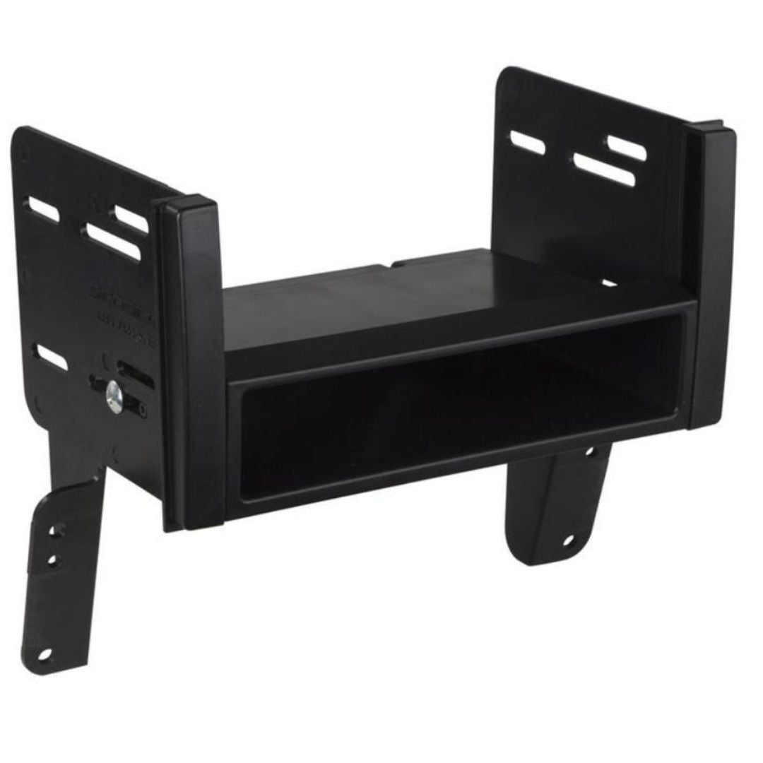 Scosche NN1678B, 2013-Up Nissan Titan Base Model ISO Double DIN & DIN+Pocket Kit