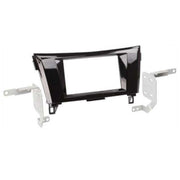 Scosche NN1680B, 2014-Up Nissan Rogue ISO Double DIN & DIN+Pocket Kit