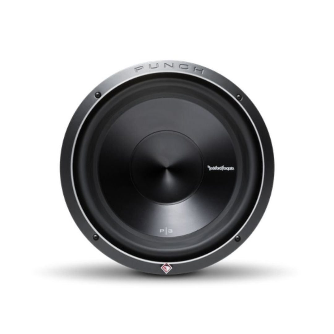 Rockford Fosgate P3D4-12, Punch 12" 4 Ohm Dual Voice Coil Subwoofer - 1200W