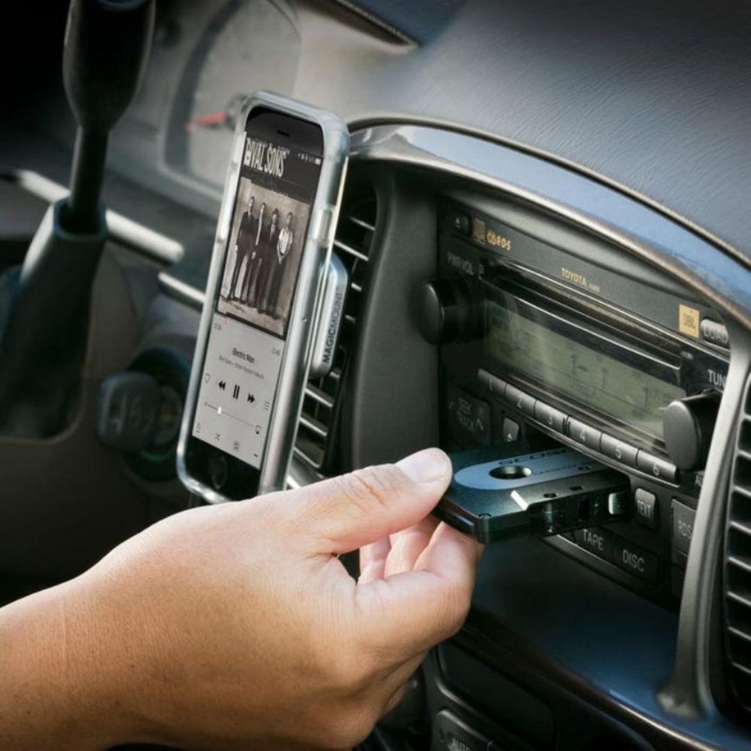 Scosche PCA2, Universal Cassette Adapter 4.5 FT Cable Length (Black)