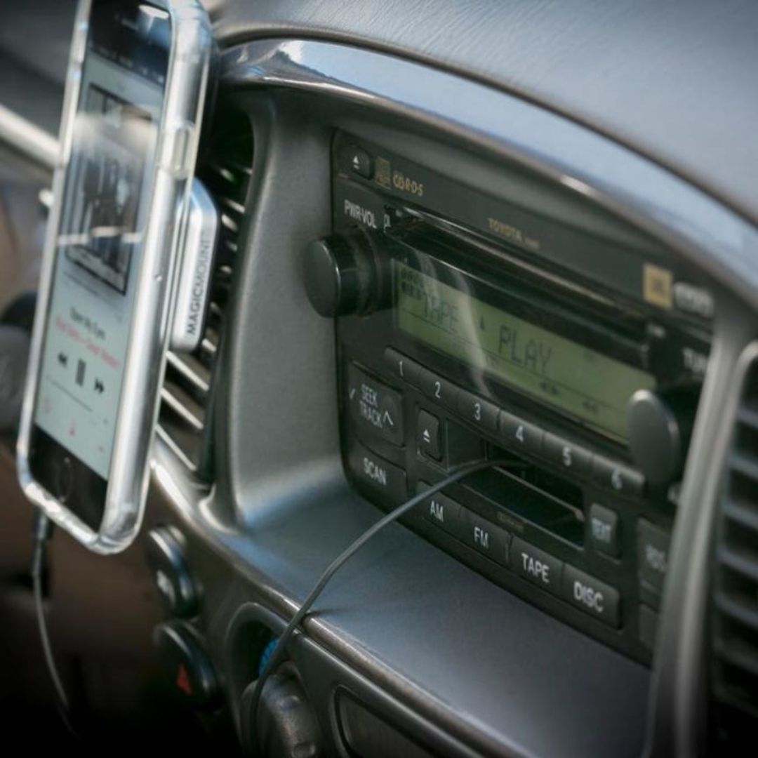 Scosche PCA2, Universal Cassette Adapter 4.5 FT Cable Length (Black)