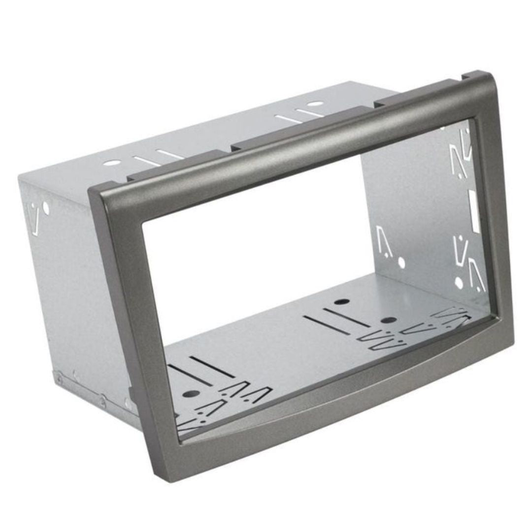 Scosche PE8002GB, 2004-2012 Porsche 911(Type 997), Boxster, Cayman Double DIN w/ISO Trim Kit, Gray