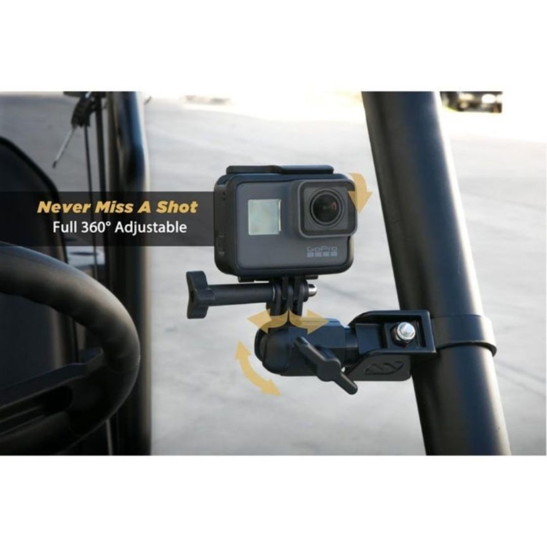 Scosche PSM31001, Baseclamp Camera / Gopro Mount Base (Requires 1 Clamp - Not Included)