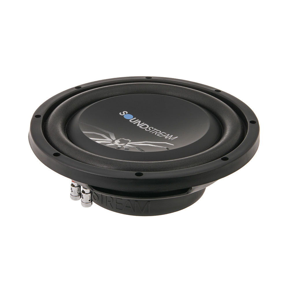 Soundstream PSW.104, 4½ Shallow 3" Mounting Depth 10" Subwoofer - 500W