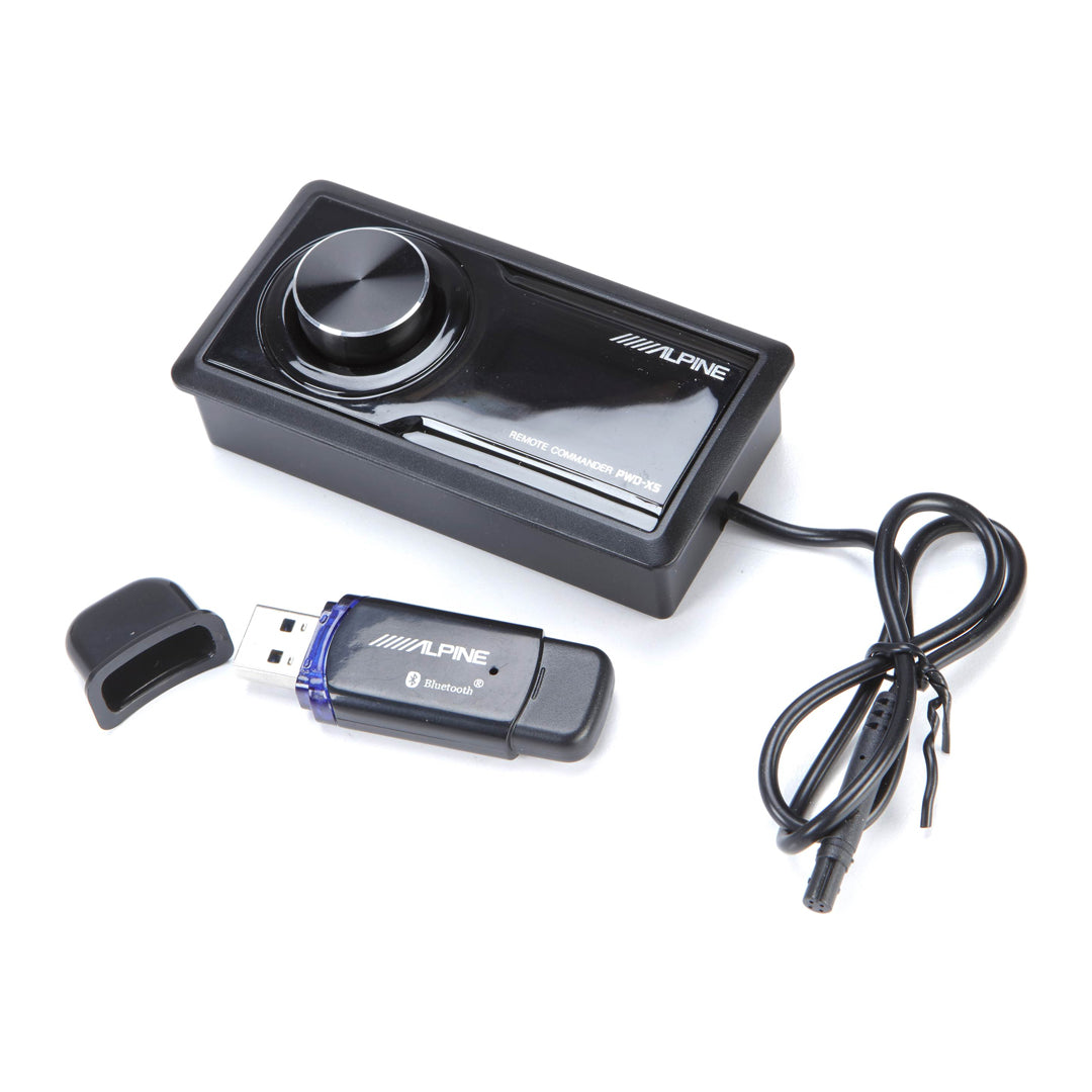 Alpine PWD-X5, Advanced 8" Powerd Subwoofer w/ Built-in 4 Channel DSP Amplifier