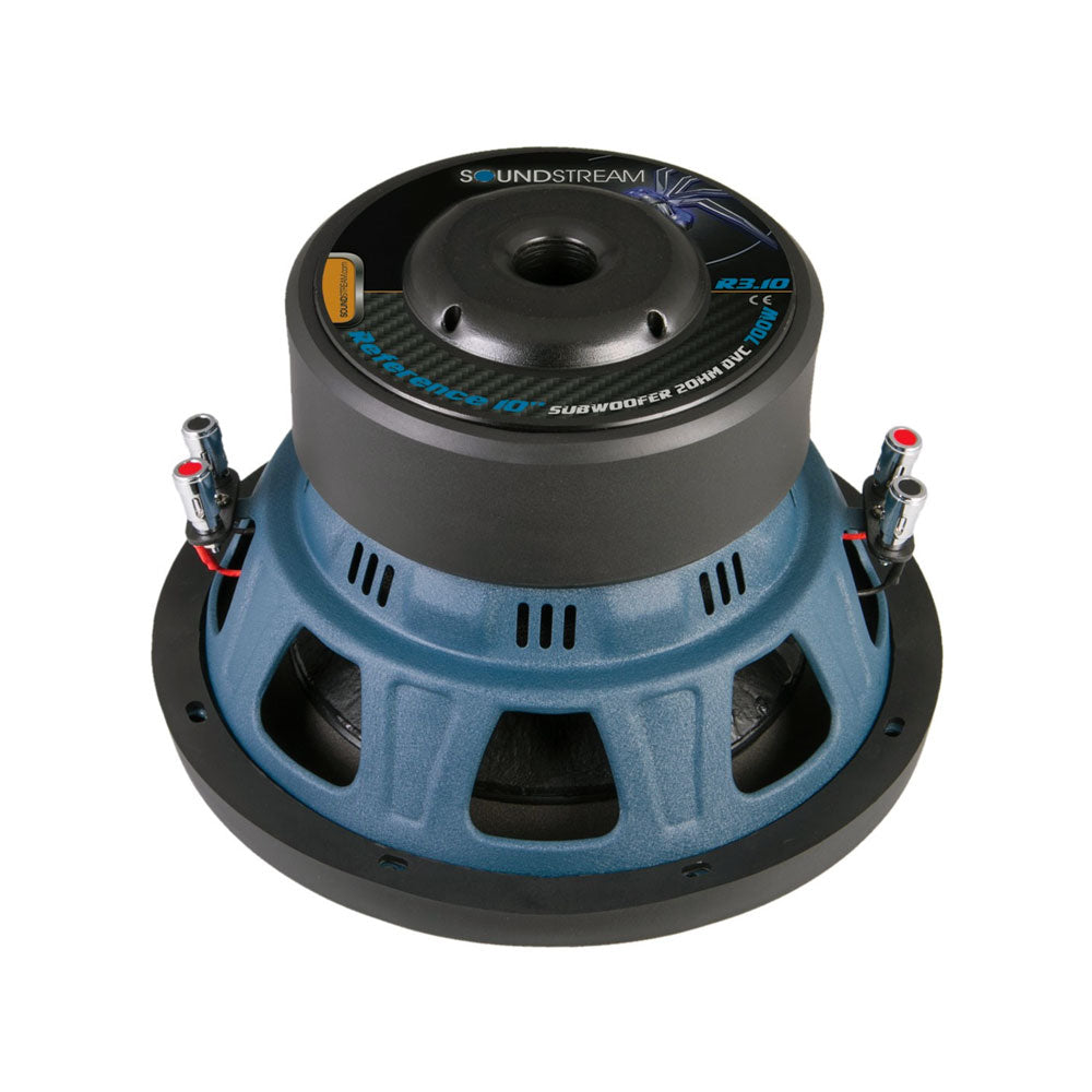 Soundstream R3.10, Reference R4 DVC 2½ 10" Subwoofer w/ Woven Fiberglass Composite Cone - 1,400W