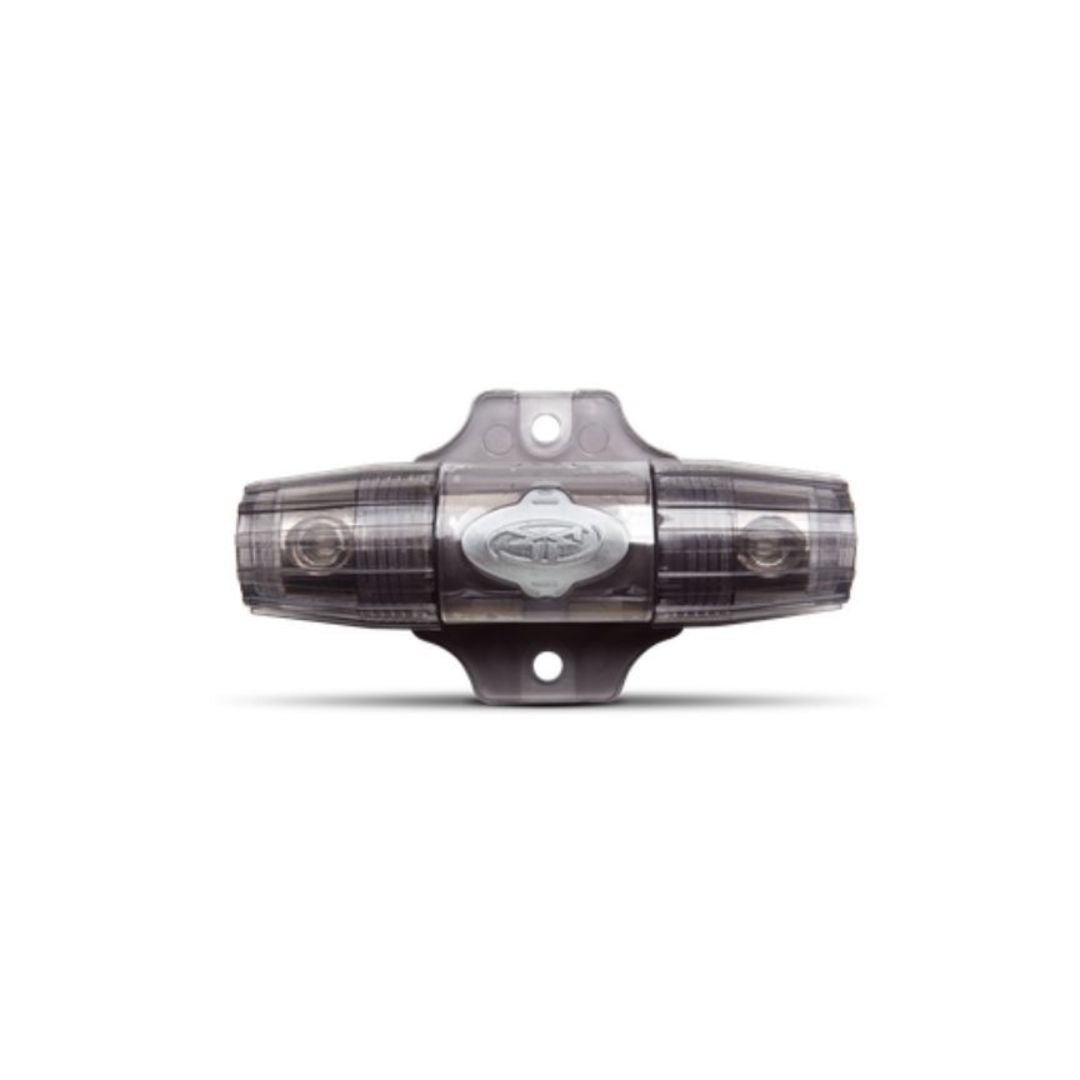 Rockford Fosgate RFFMXI, Inline MAXI Fuse Holder, Platinum Finish