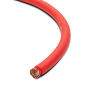 Rockford Fosgate RFW1R-51, 1/0 AWG Frosted Red Power/Ground Wire Spool - 51 Ft