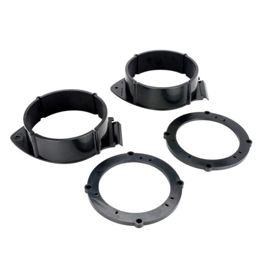 Scosche SAGMCM656, 2010-Up Chevrolet Camaro Door Speaker Adapter For Aftermarket 6.75/6.5/5.25" (Pair)