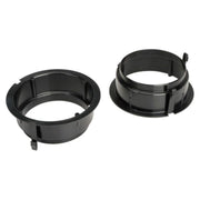 Scosche SAMZ652, 1995-2004 Mercedes E Class 6.5" Speaker Adapter - Rear Shelf