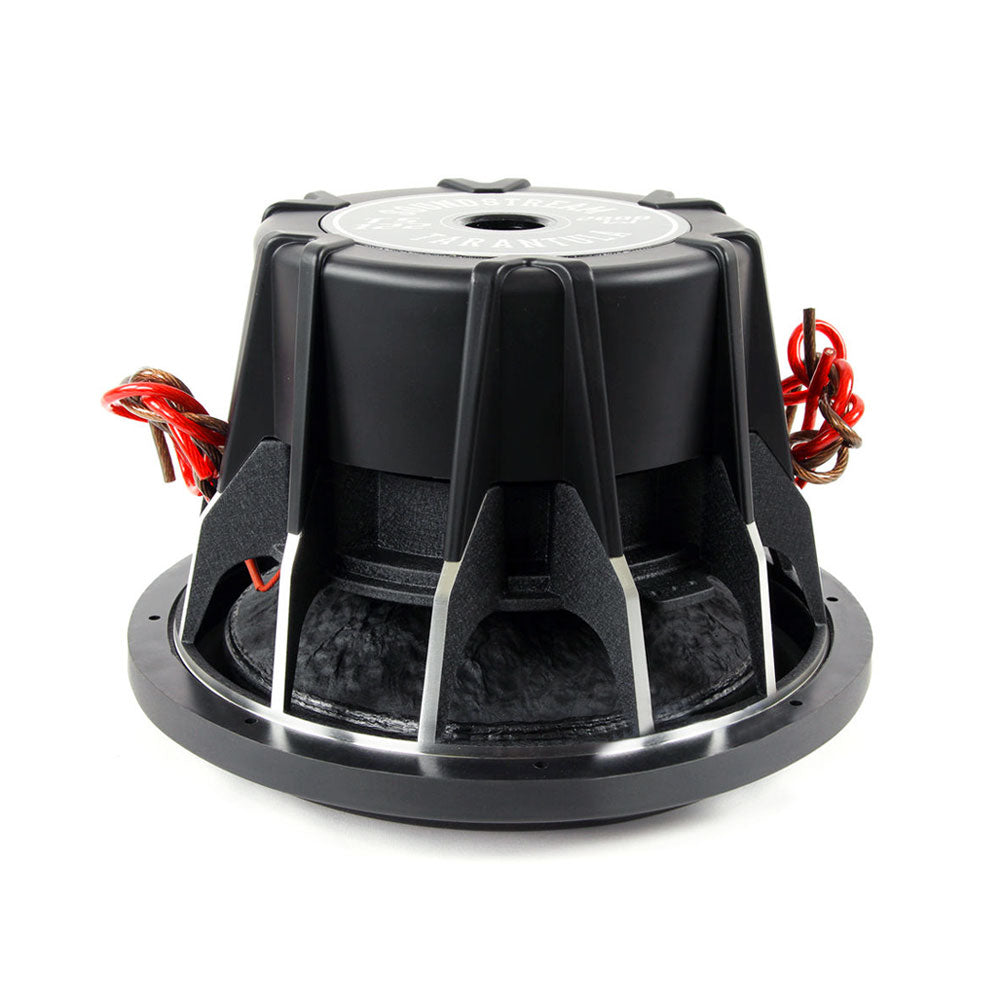 Soundstream T5.102, Tarantula T5 10" Die-Cast DVC 2-Ohm Direct Connect Wire Leads Subwoofer - 1800W