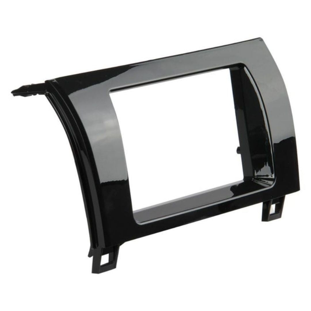 Scosche TA2073B, 2007-2013 Toyota Tundra ISO Double DIN & DIN+Pocket Kit, High Gloss Piano Black