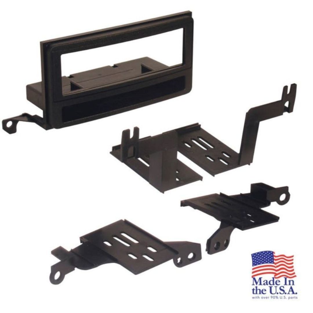 Scosche TA2077B, 2007-2011 Toyota Yaris DIN w/Pocket Kit, Base Models Only