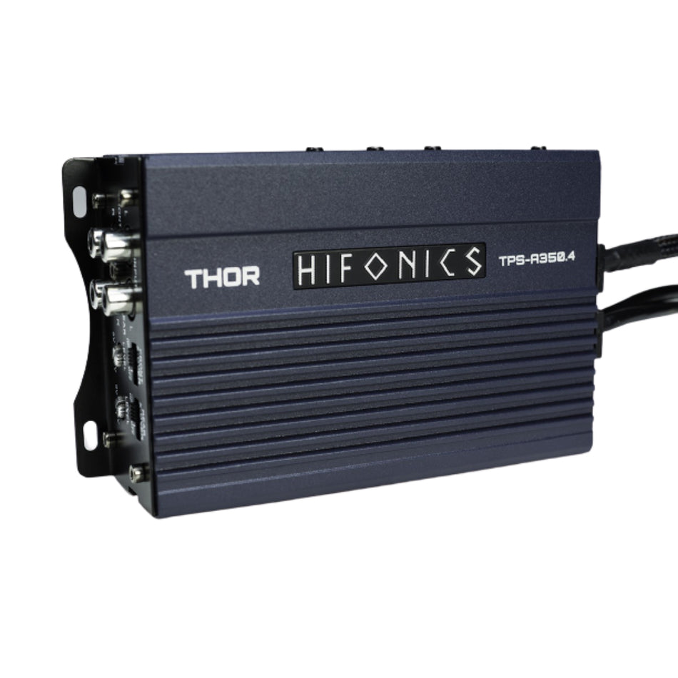 Hifonics TPS-A350.4, Powersports 4 Channel Full Range Amplifier, 320W