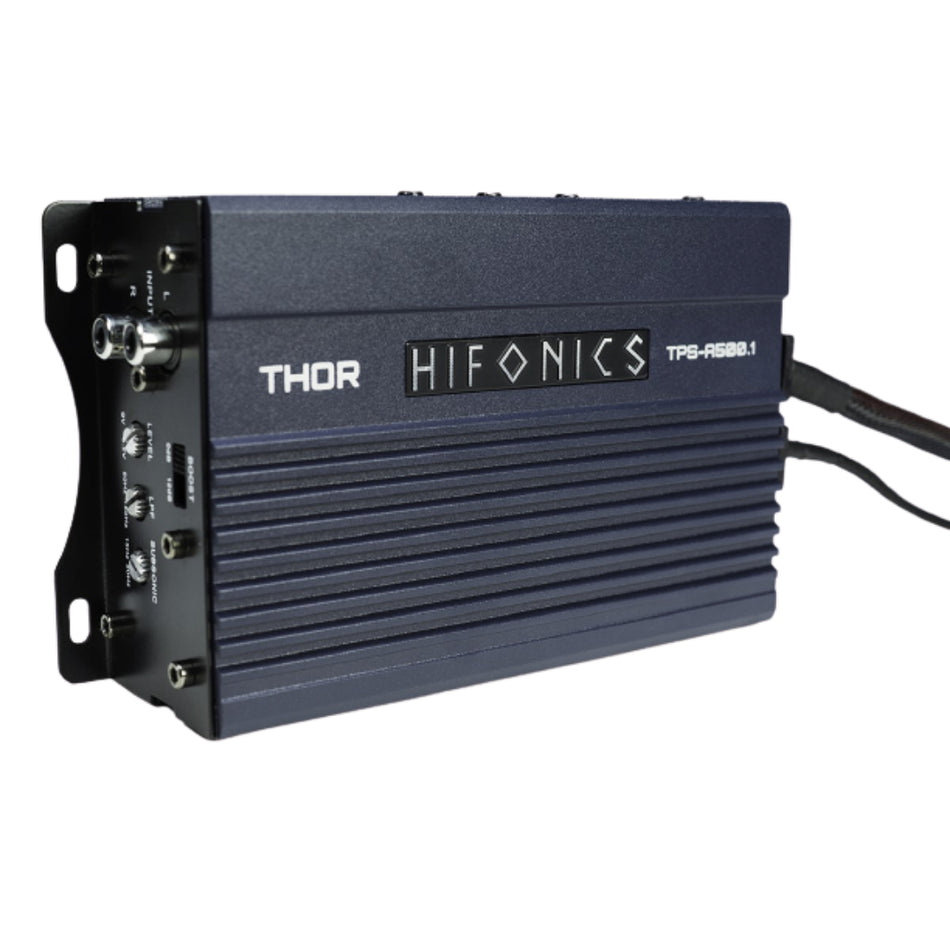Hifonics TPS-A500.1, Powersports Monoblock Subwoofer Amplifier, 200W