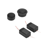 Soundstream TWS.1, 1" Soft Dome Tweeter, 3 Way Mount w/ Passive Crossovers