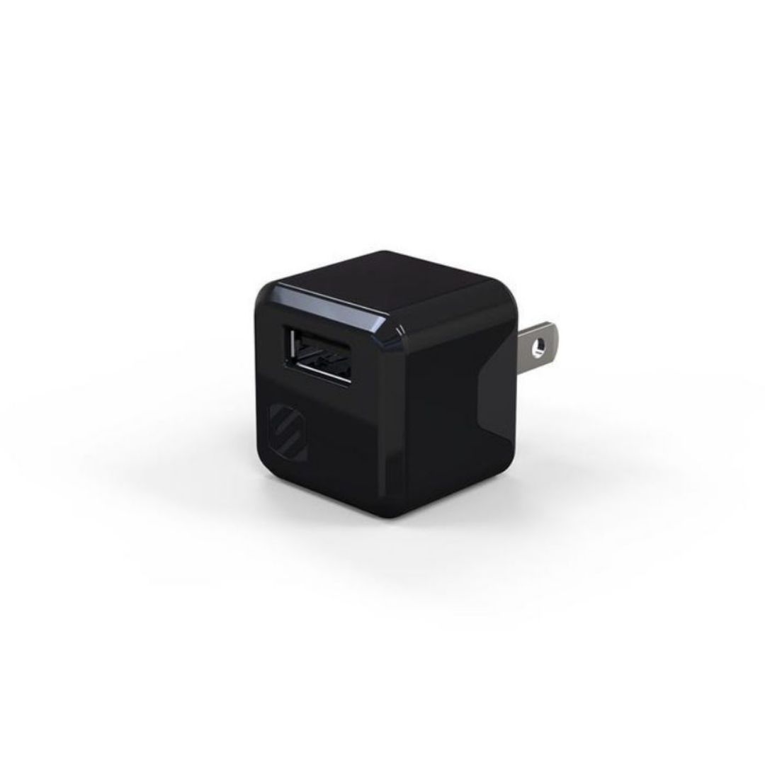 Scosche USBH121M, 12W Mini Single USB AC Charger