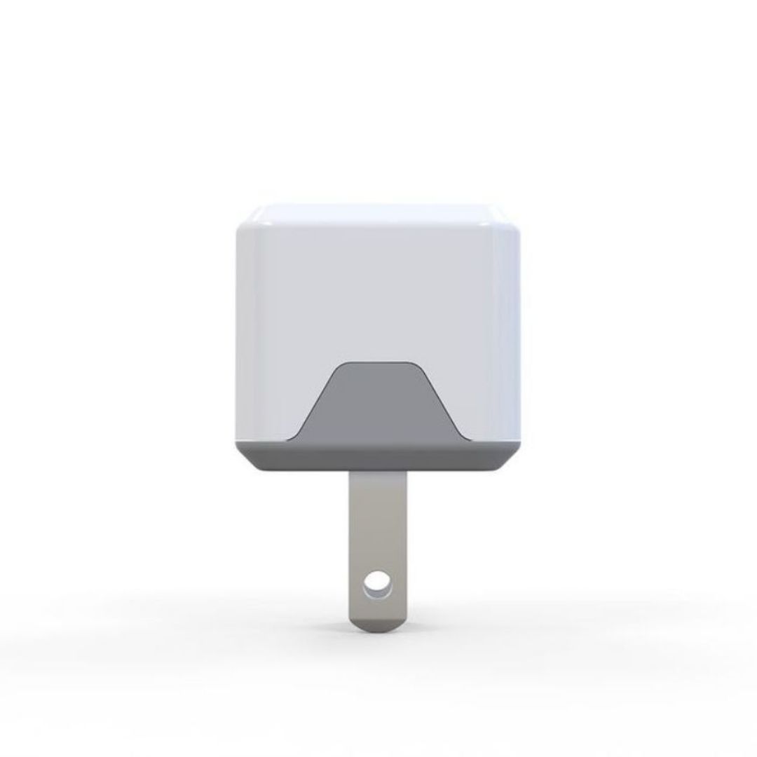 Scosche USBH121MWT, Low Profile 12W USB Wall Charger (White)