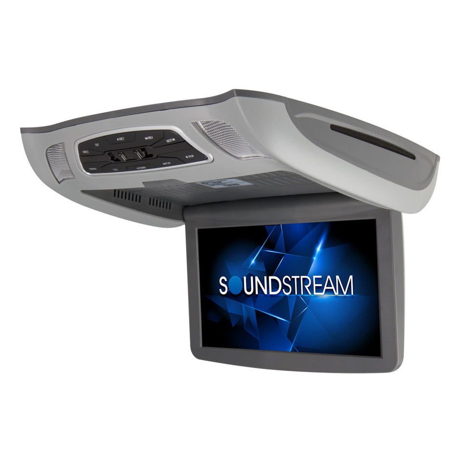Soundstream VCM-103DM, 10.3" Ceiling Mount DVD Entertainment System, 3 Color Changeable