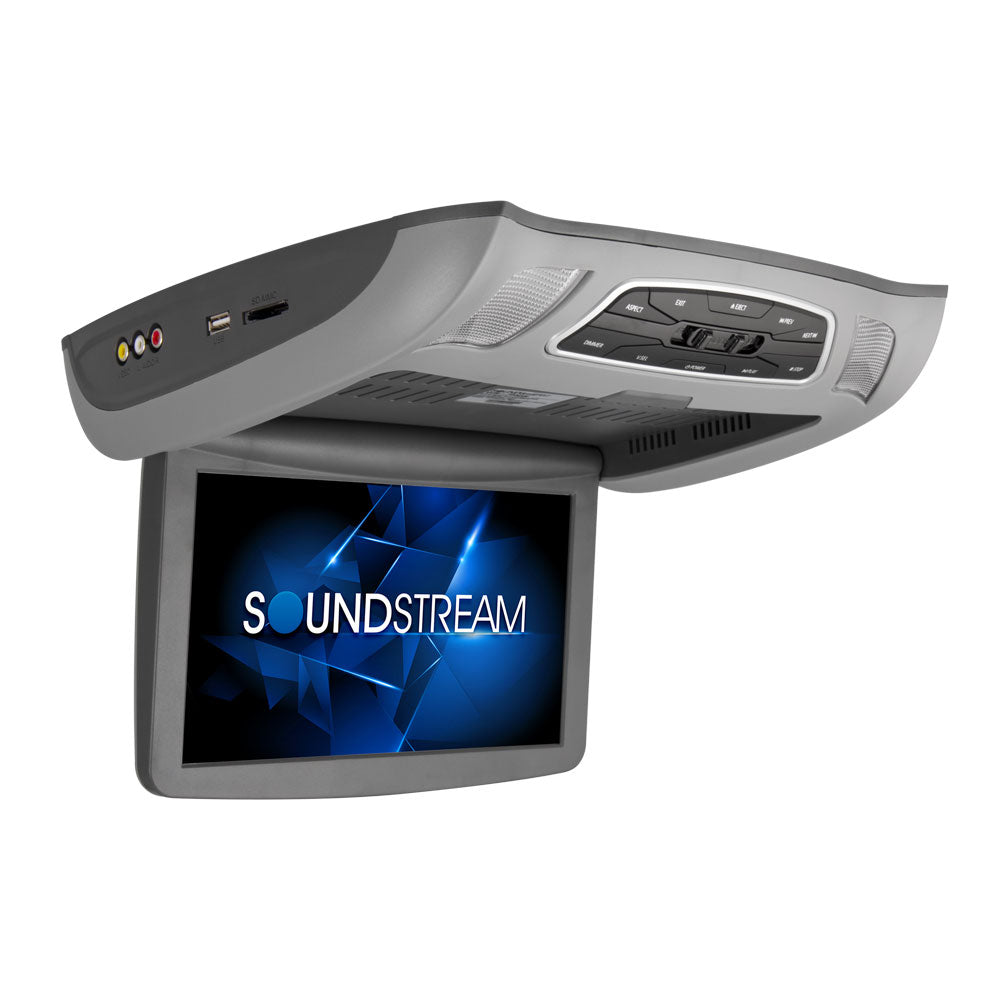 Soundstream VCM-103DM, 10.3" Ceiling Mount DVD Entertainment System, 3 Color Changeable