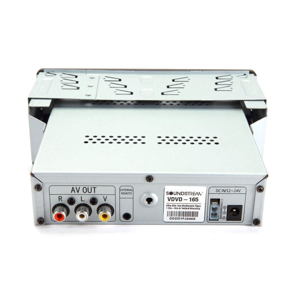Soundstream VDVD-165, 1-DIN DVD Player w/ 32GB USB