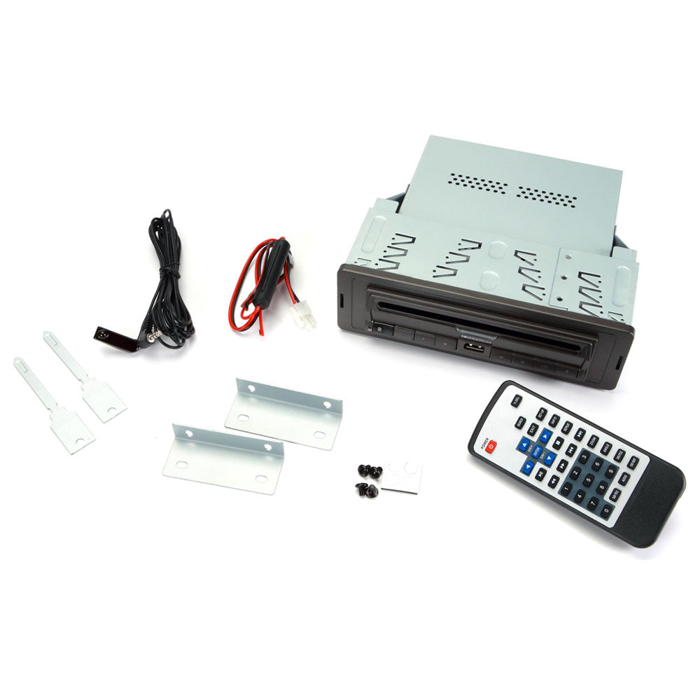 Soundstream VDVD-165, 1-DIN DVD Player w/ 32GB USB