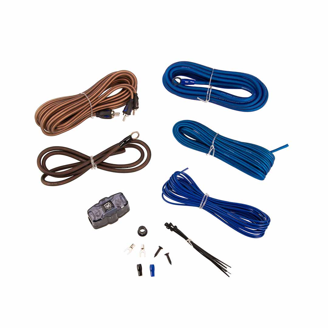Soundstream WK-40X, 4 Gauge Amplifier Installation Kit w/100A MANL Fuse