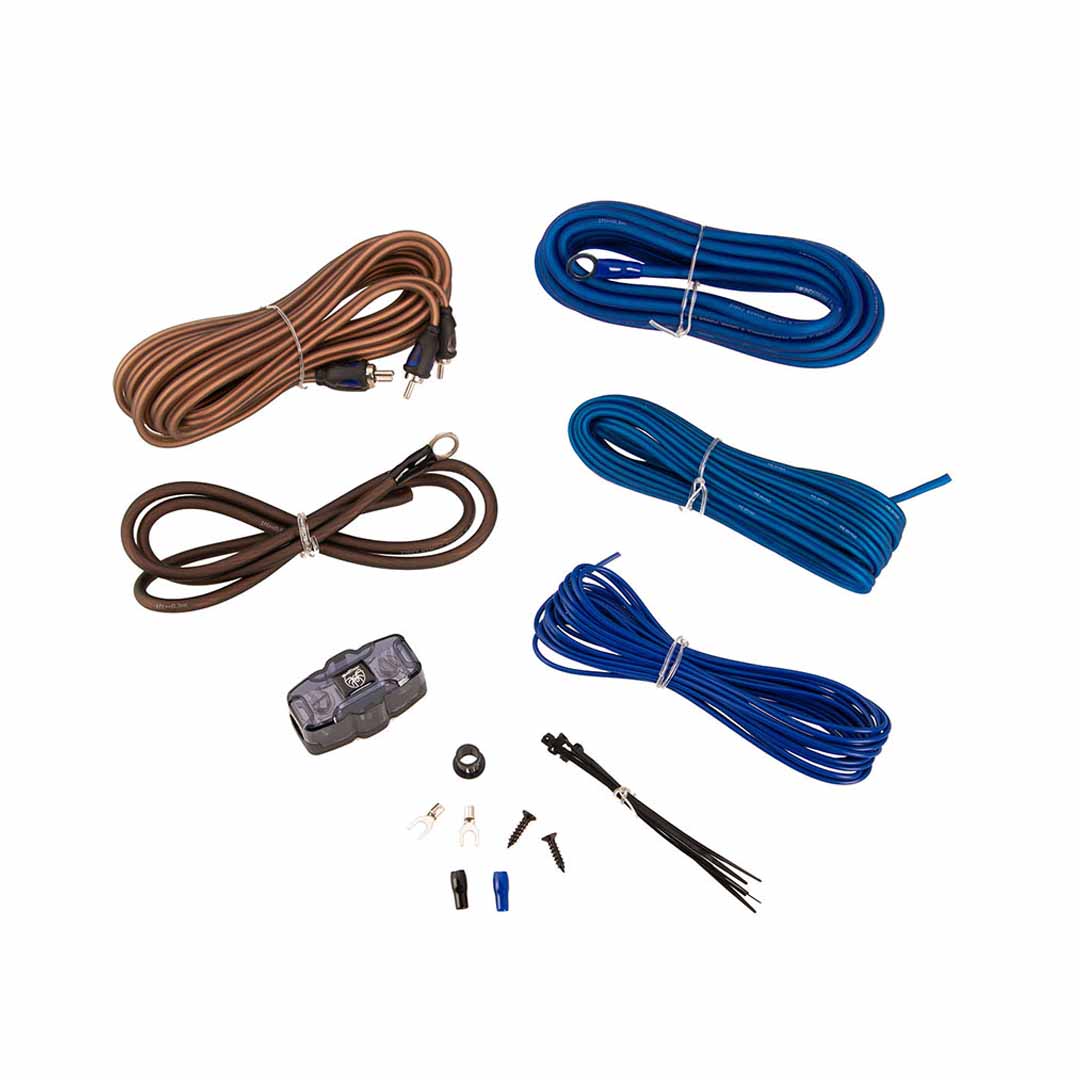 Soundstream WK-80X, 8 Gauge Amplifier Installation Kit w/100A MANL Fuse