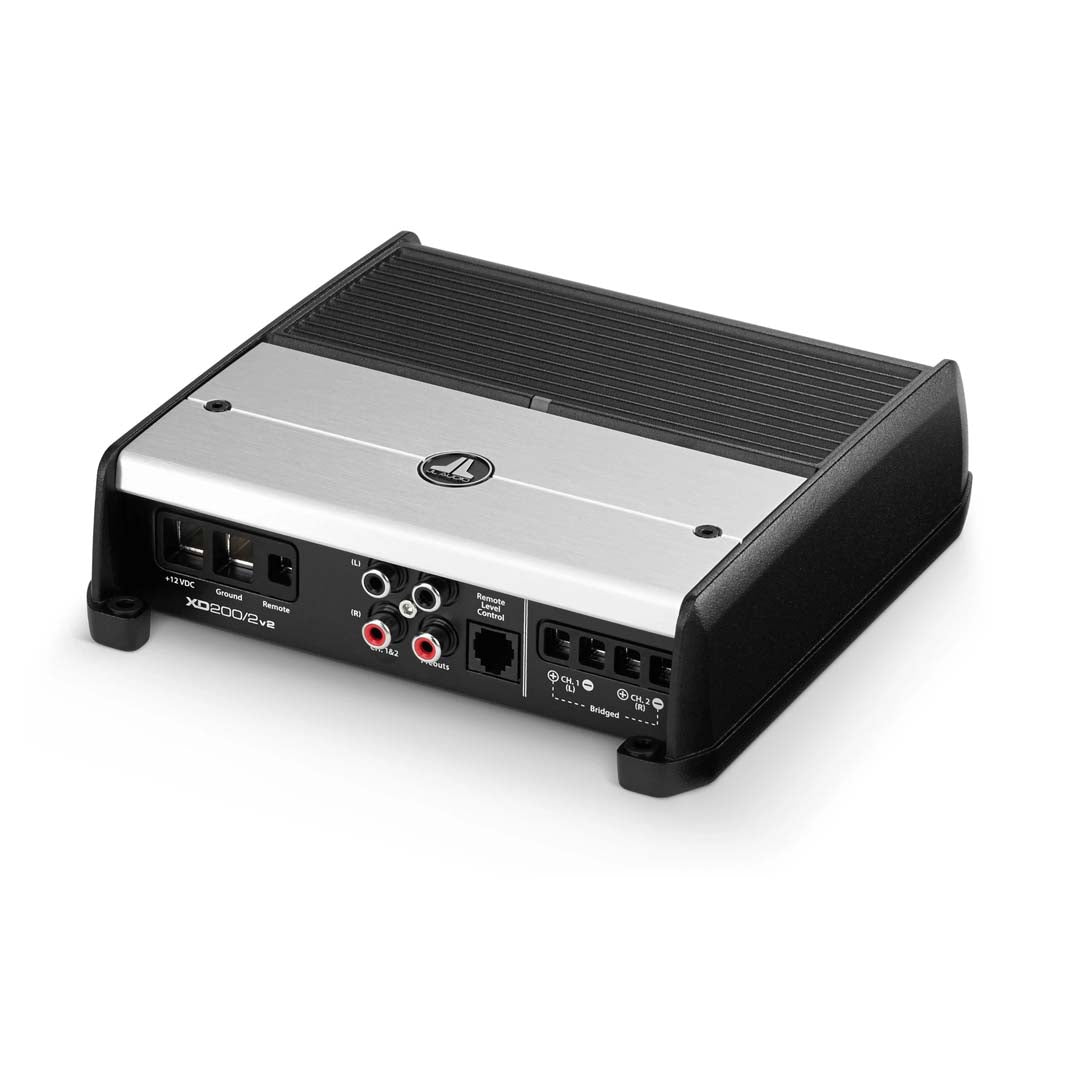 JL Audio XD200/2v2, XD Series Class D Full-Range Amplifier, 100W x 2