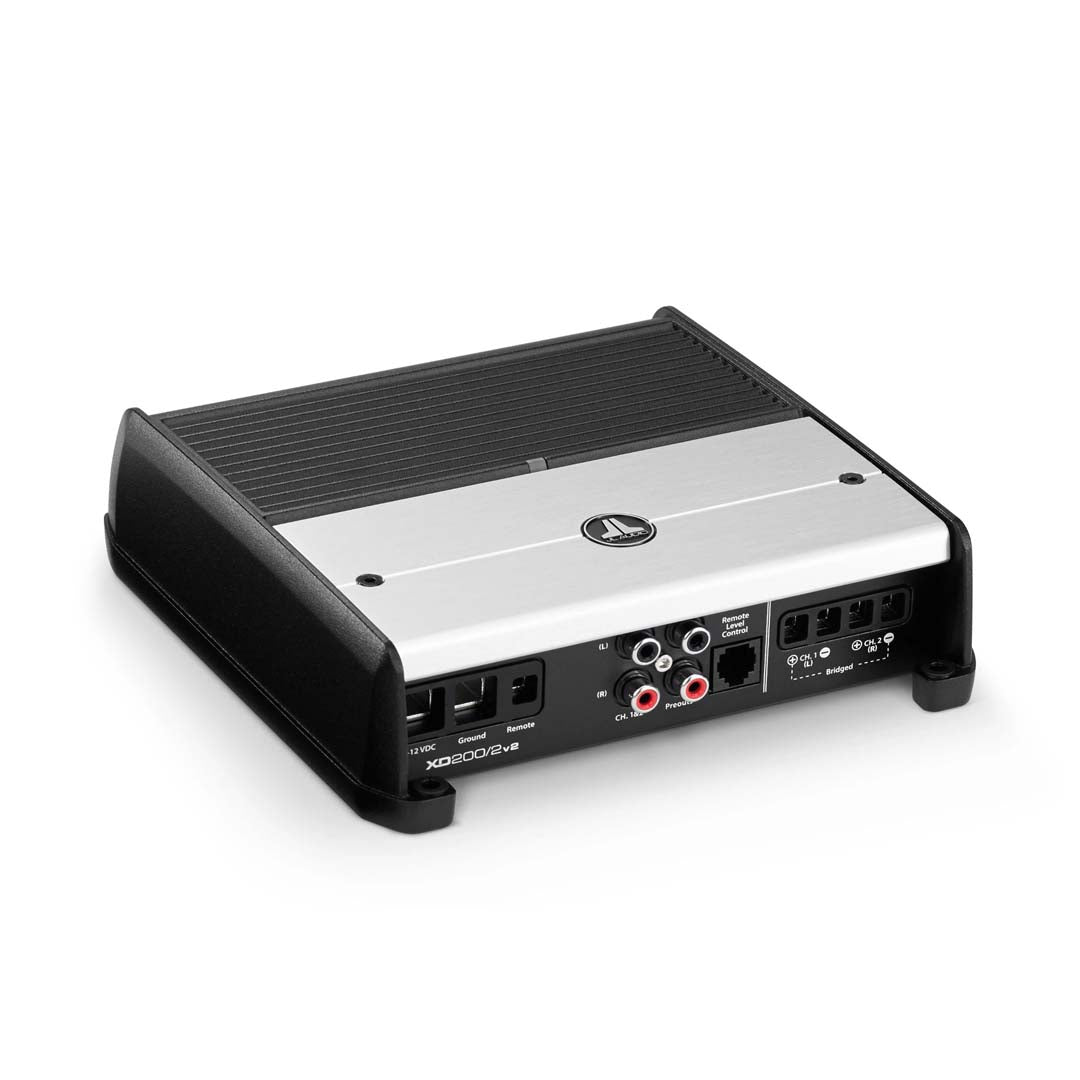 JL Audio XD200/2v2, XD Series Class D Full-Range Amplifier, 100W x 2