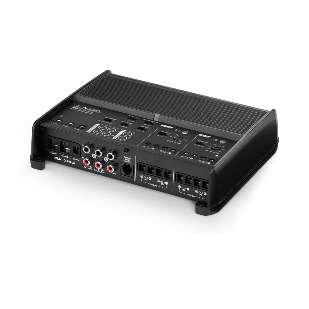 JL Audio XD500/3v2, XD Series Class D 3Ch Amplifier, 75W x 2 + 300W x 1