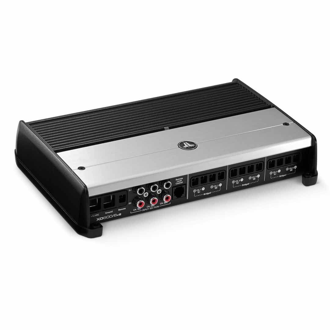 JL Audio XD600/6v2, XD Series Class D 6Ch Amplifier, 100W x 6